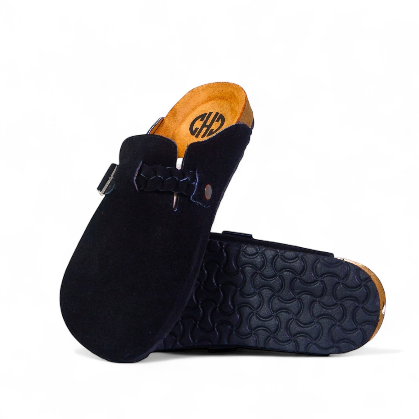 BRAIDED CLOG IN SPACE BLACK