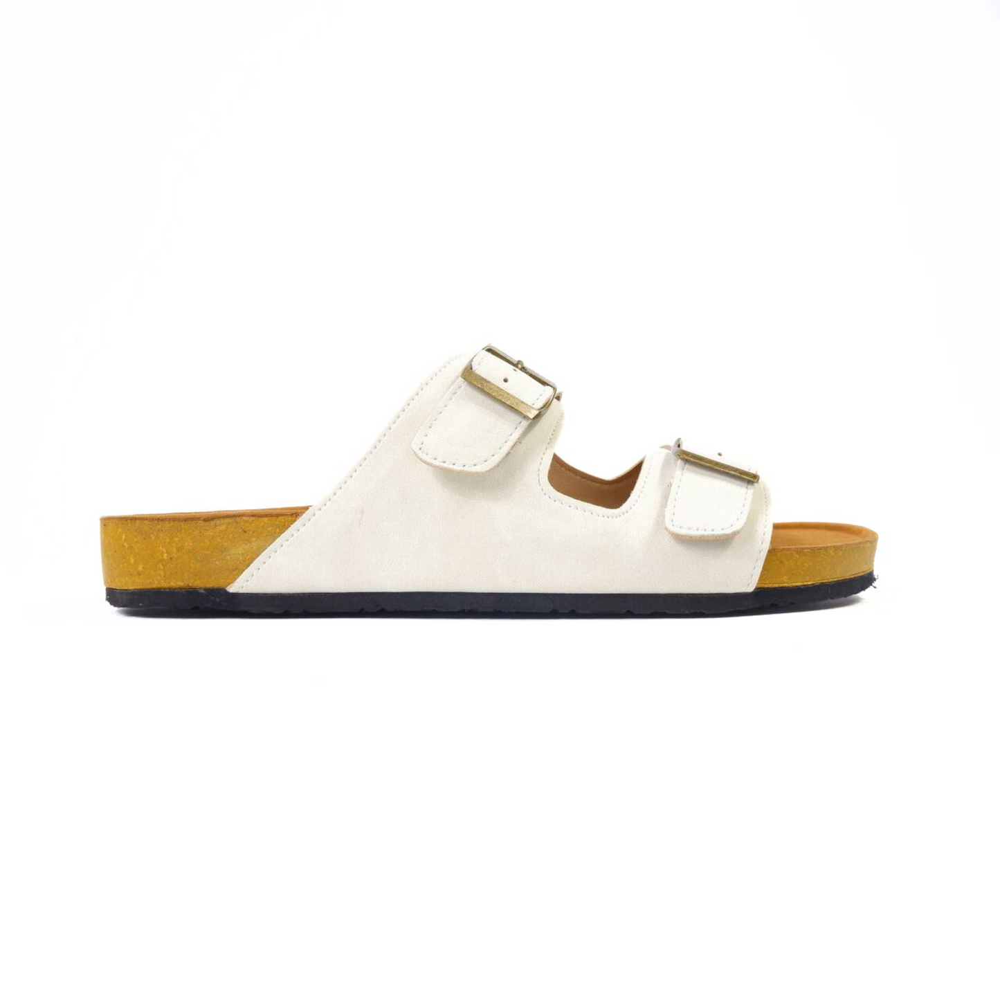 CLASSIC TWO STRAP SANDALS IN ARCTIC WHITE