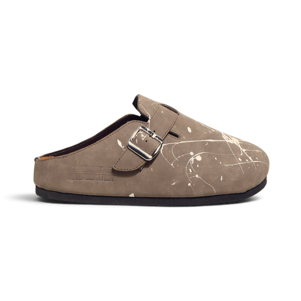 LC X CHC LA PEINTURE CLOG IN TAUPE GREY