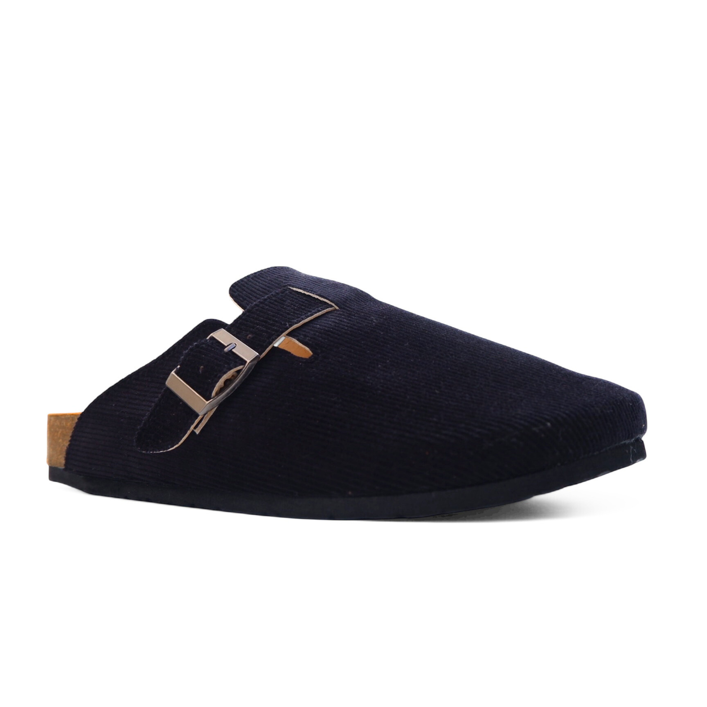CORDUROY CLOG IN SPACE BLACK