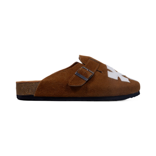 CRIXCRUX CLOG IN TAN BROWN