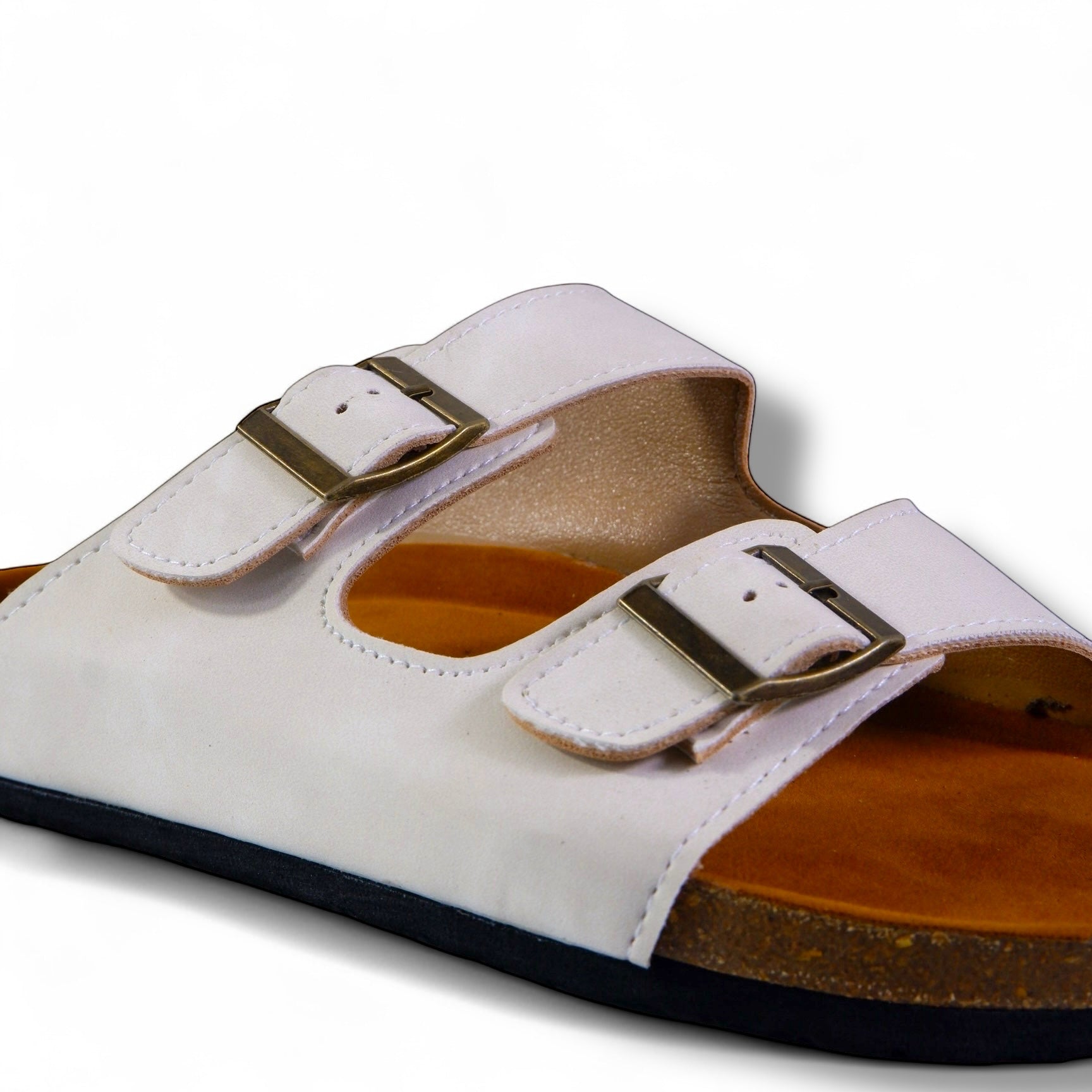 CLASSIC TWO STRAP SANDALS IN ARCTIC WHITE