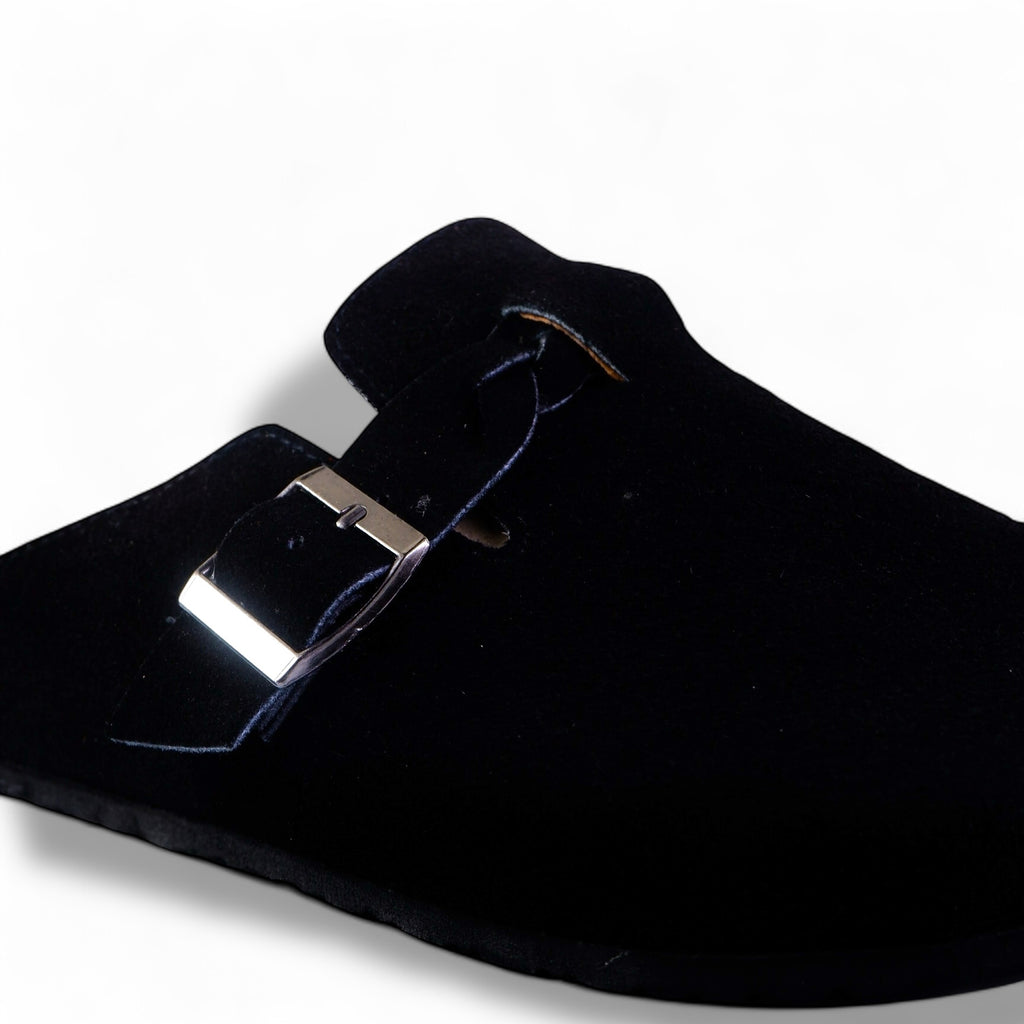 BRAIDED CLOG IN SPACE BLACK