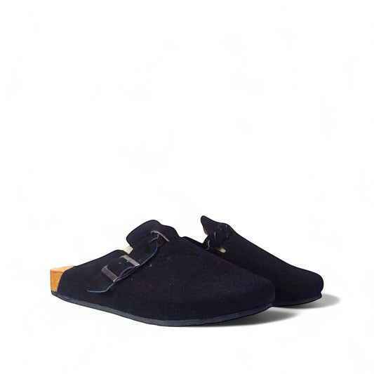 BRAIDED CLOG IN SPACE BLACK