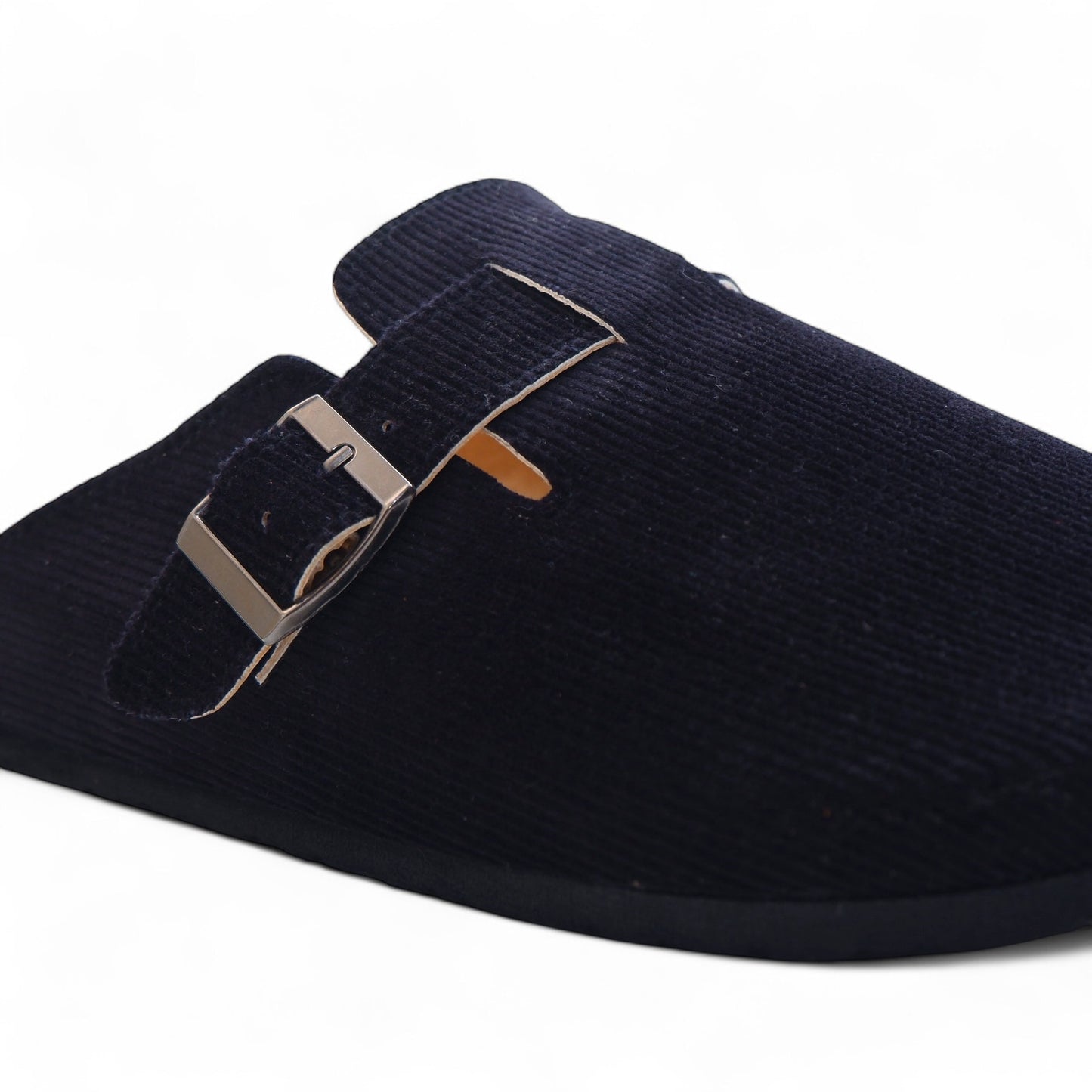 CORDUROY CLOG IN SPACE BLACK