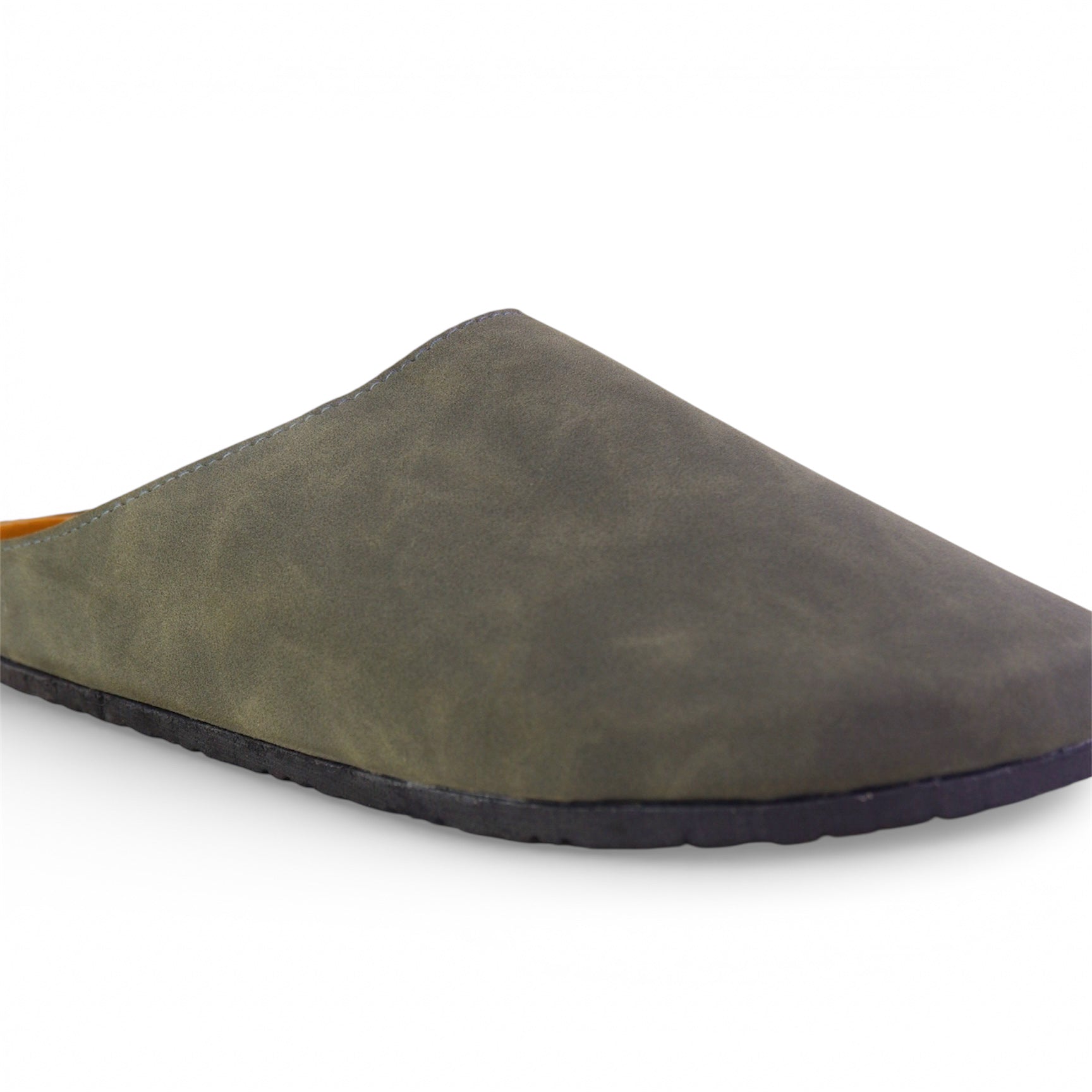 CLASSIC MULES IN OLIVE GREEN