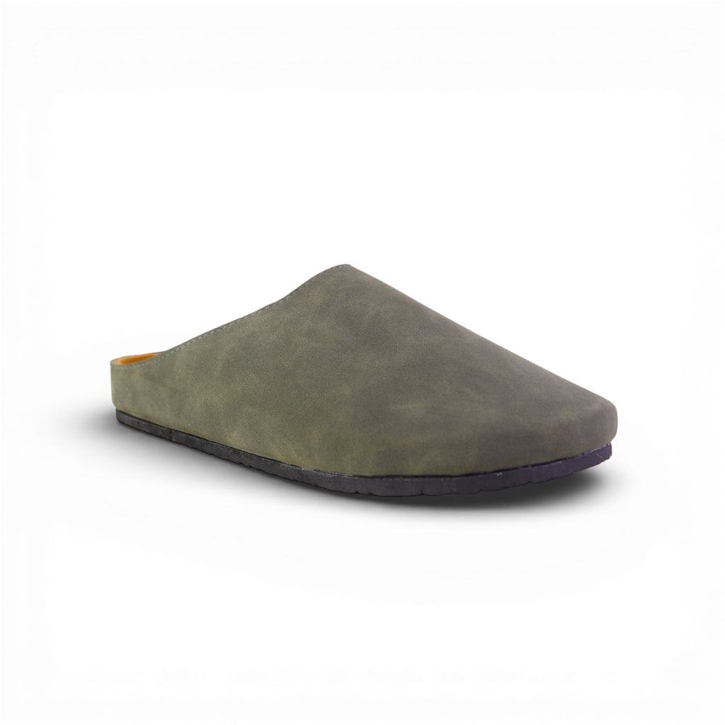 CLASSIC MULES IN OLIVE GREEN