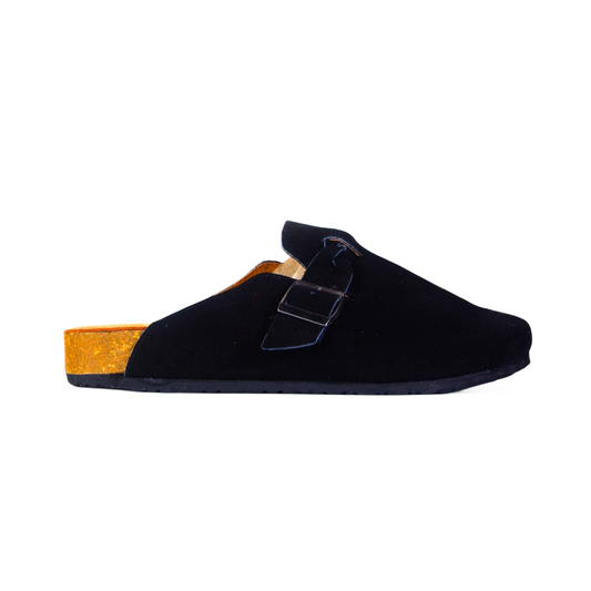 BRAIDED CLOG IN SPACE BLACK