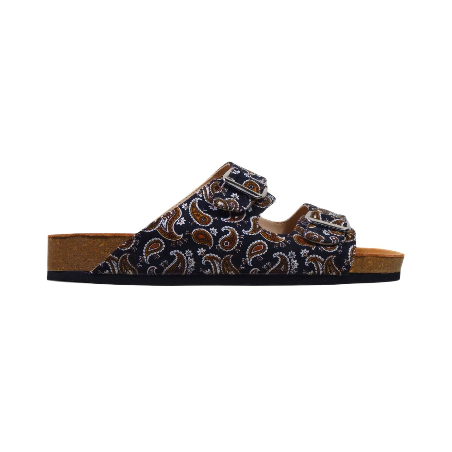 PAISLEY TWO STRAP SANDALS IN EMBER