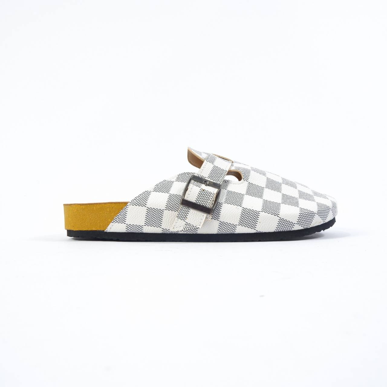 CHECKERBOARD CLOG IN ARCTIC WHITE